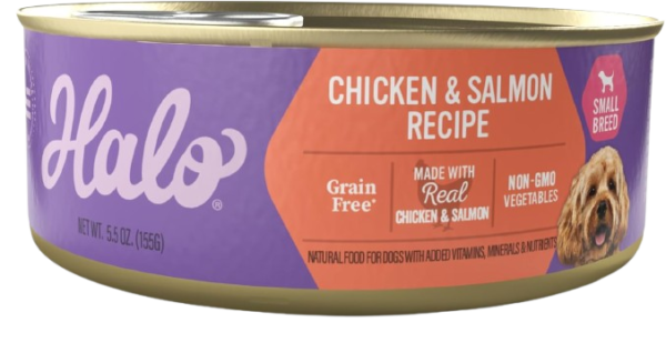Halo Wet Dog Food For Small Dogs, 5.5 Ounce (Pack of 12)